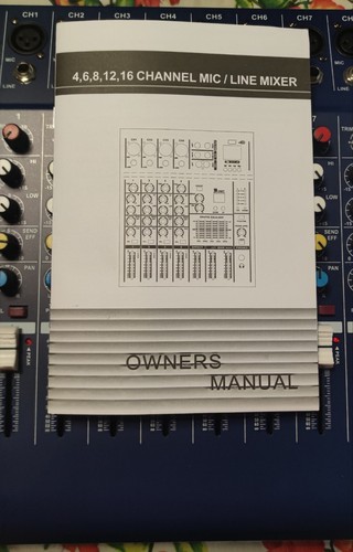 Mixer amplificato audio attivo - mixer,