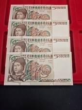 Lotto banconote 5000 lire - banconote,