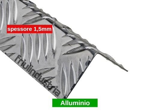 Profilo angolare alluminio