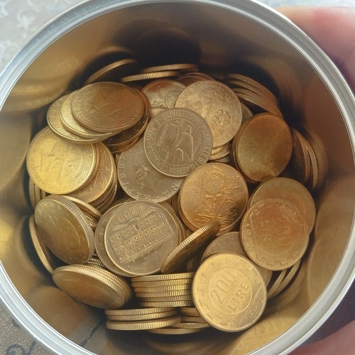 Lotto monete 200 lire - monete,