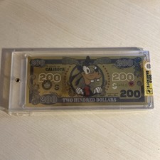 Banconota Pippo Gold Banknote