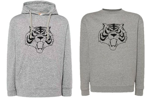 Felpa tigerman grigia - tigerman,
