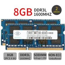 16 GB 2x 8 GB DDR3L 1600 MHz per Mac Mini fine 2012 MD387LL/A A1347 memoria RAM NY