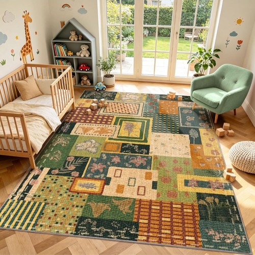 Tappeto moderno patchwork 160