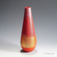 Vaso in vetro artistico Venini della serie 'Quarzi', Murano 2004