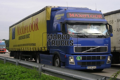 Foto camion volvo fh12 telone - foto,