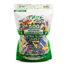 Purize Xtra Slim size 500 filtri ai carboni attivi 6mm activated carbon filters