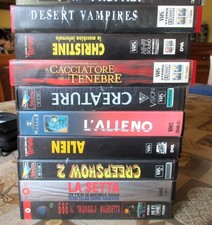 9 VHS TERROR STEPHEN KING