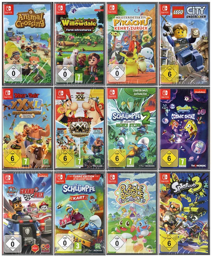 Selezione giochi nintendo - giochi,