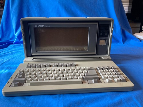 Vintage computer sharp - computer,