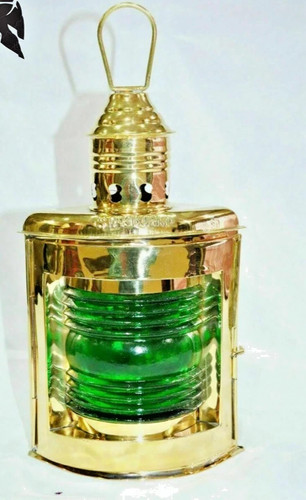 Lampada minatore olio ottone