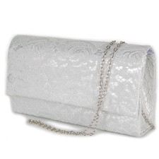 Pochette donna argento