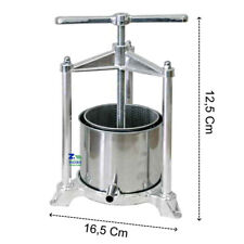 TORCHIETTO TORCHIO PRESSA PREMITUTTO MEDIO IN ALLUMINIO CESTELLO INOX 3 Lt.