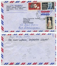 32151 - USA - ricevuta - Westlake, Ohio a Berchtesgaden