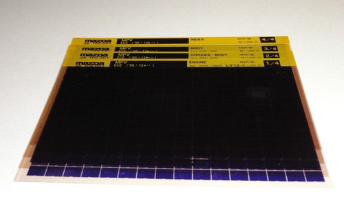 Microfiche catalogo ricambi - catalogo,