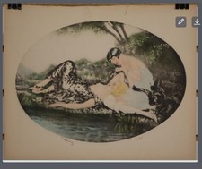 Acquaforte vintage louis - acquaforte, icart