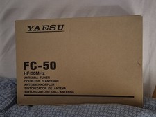 Vendo acquistati e solamente aperti ma non usati Yaesu FC 50 e antenna 0,5/30MHZ