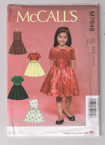 7648 mccalls abito classico - mccalls,