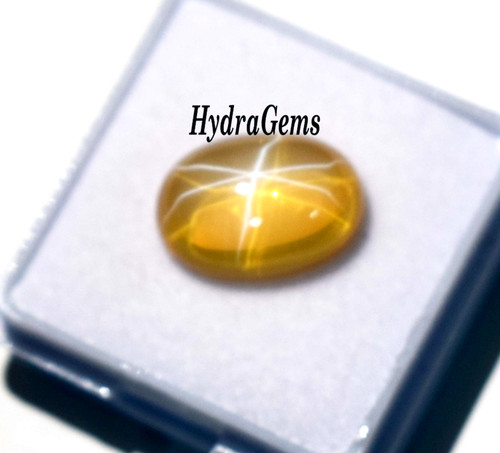 65ct apx cabochon 6 raggi - 9,65ct,