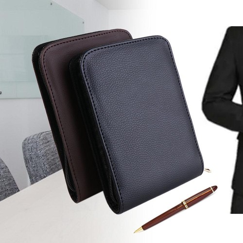 Leather pen container bag - pen,