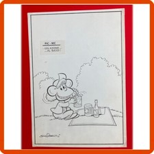 fumetti tavole originali tavola illustrazione originale Provolino pic Sangalli