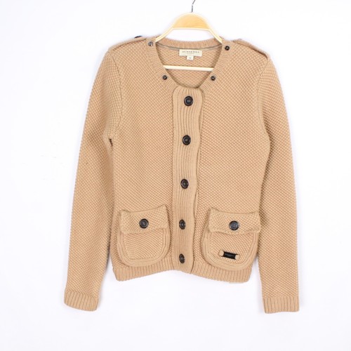 Cardigan burberry marrone - burberry, da