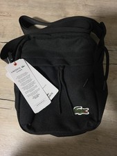 Borsa a tracolla Lacoste nera