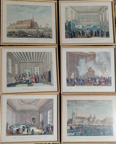 Lotto litografie antiche a - 6,