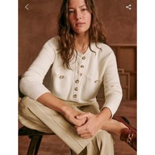 Sézane Éloi Jumper in Ecru
