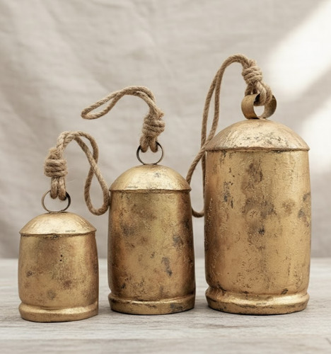 Set campana mucca - rustica, in