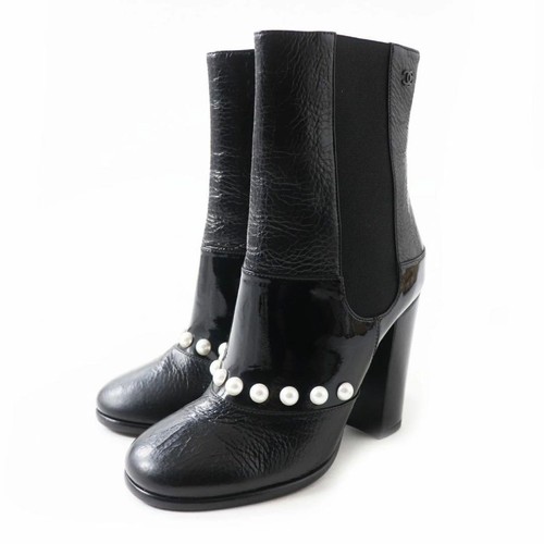 Scarpe stivali chanel tacco - scarpe,