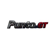 scritta posteriore Fiat  Punto