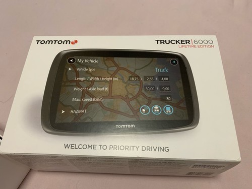 Tomtom 6000 trucker europa - tomtom, go