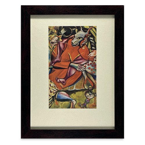 Marc chagall collotipo - marc,
