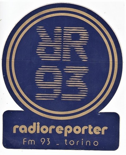 Adesivo radio reporter - adesivo, 93