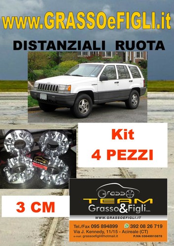 Kit distanziali ruota - distanziali,