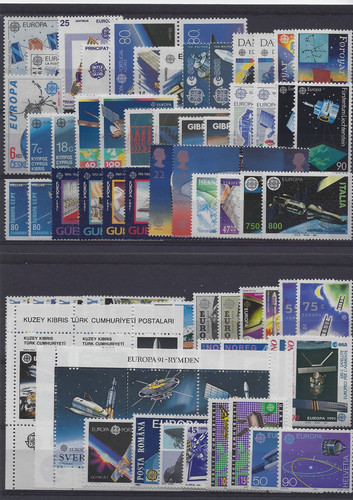 Europa cept 1991 - europa, set