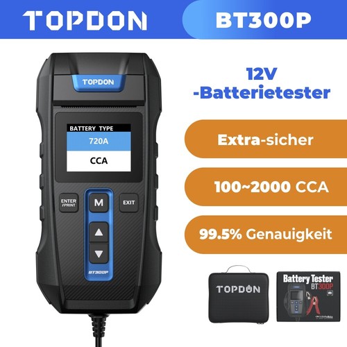 Hot topdon bt300p - hot, tester
