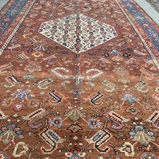 Annodato a mano tappeto persiano originale "Malayer"