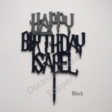 Cake Topper Buon Compleanno