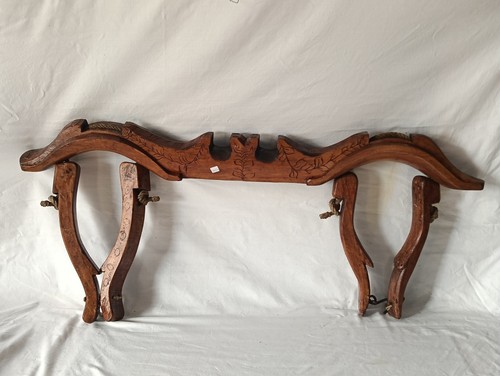 Antico giogo doppio legno - in,