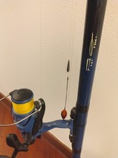 canna pesca kit mulinello filo ami trout 3500