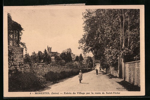 Cpa morestel entree du - cpa,