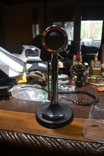 Astatic D-104 T-UP9 supporto microfono vintage 4 pin non testato D104 TUP9