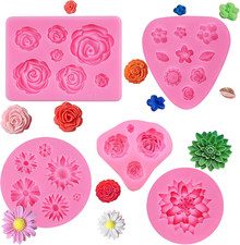 Stampo Silicone Fiori Rose -