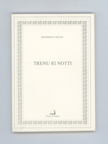 Massimo caruso trenu ri - massimo,