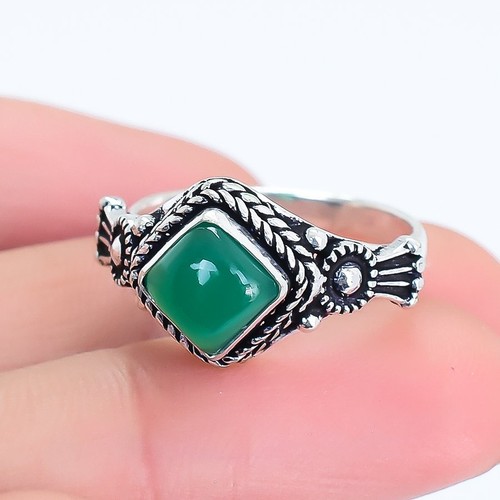 Anello argento fatto - argento, mano