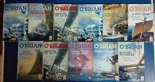 Lotto Blocco 11 libri tutti di PATRICK O'BRIAN ed. Tea romanzi mare navi