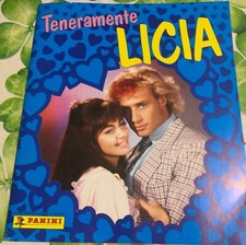 ALBUM PANINI  TENERAMENTE  LICIA    COMPLETO     Buone condizioni