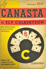 ? Canasta – Ely Culbertson – Corticelli 1950